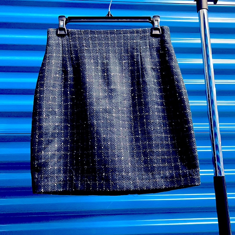 Jones New York Tweed Skirt w/ Slit Matching Blazer Sold Separately